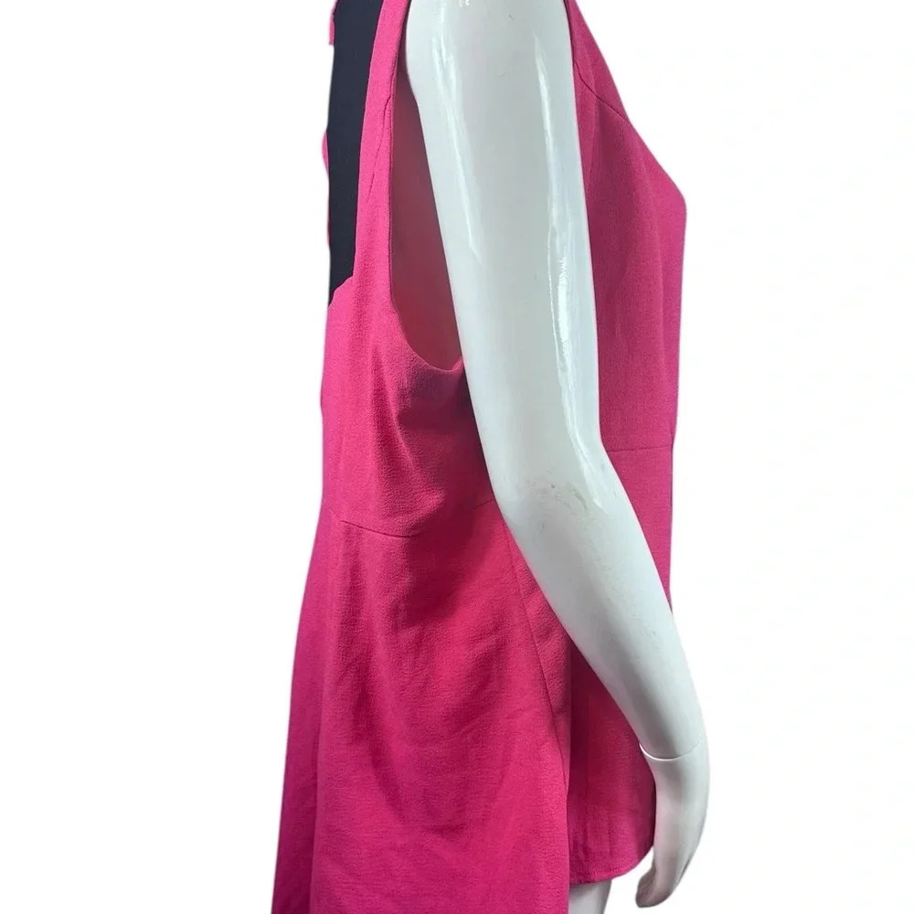 ✅ 3 for $15 ✅ Torrid pink sleeveless top black mesh on the back size 4-4X/26 - Picture 6 of 10